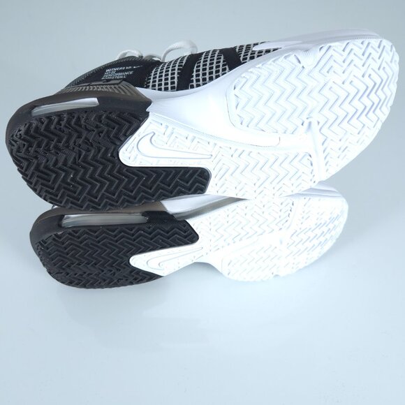 Nike LeBron Witness VII White Black Silver 11.5 DM1123-100 main image 6